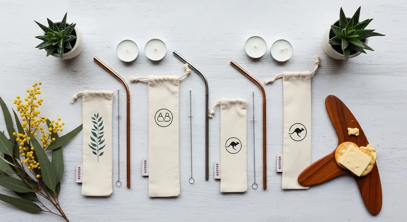 branded reusable straws for housewarming gift promotions australia - promotional merchandise